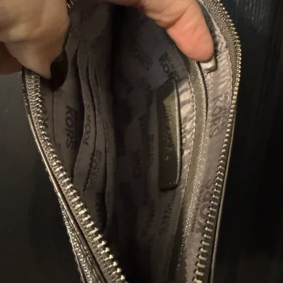 Michael Kors Metallic Wristlet Wallet - Picture 4 of 4